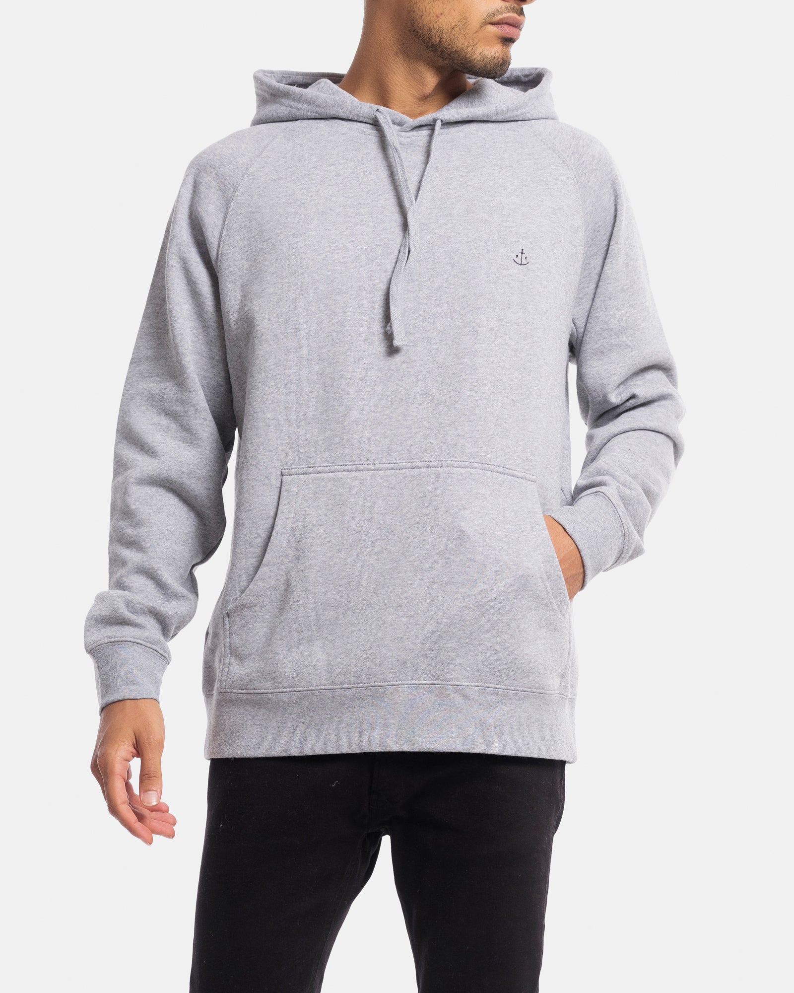 Stock & Co Anchor Embroidery Hoodie