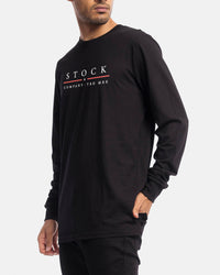 Red Line Long Sleeve Tee