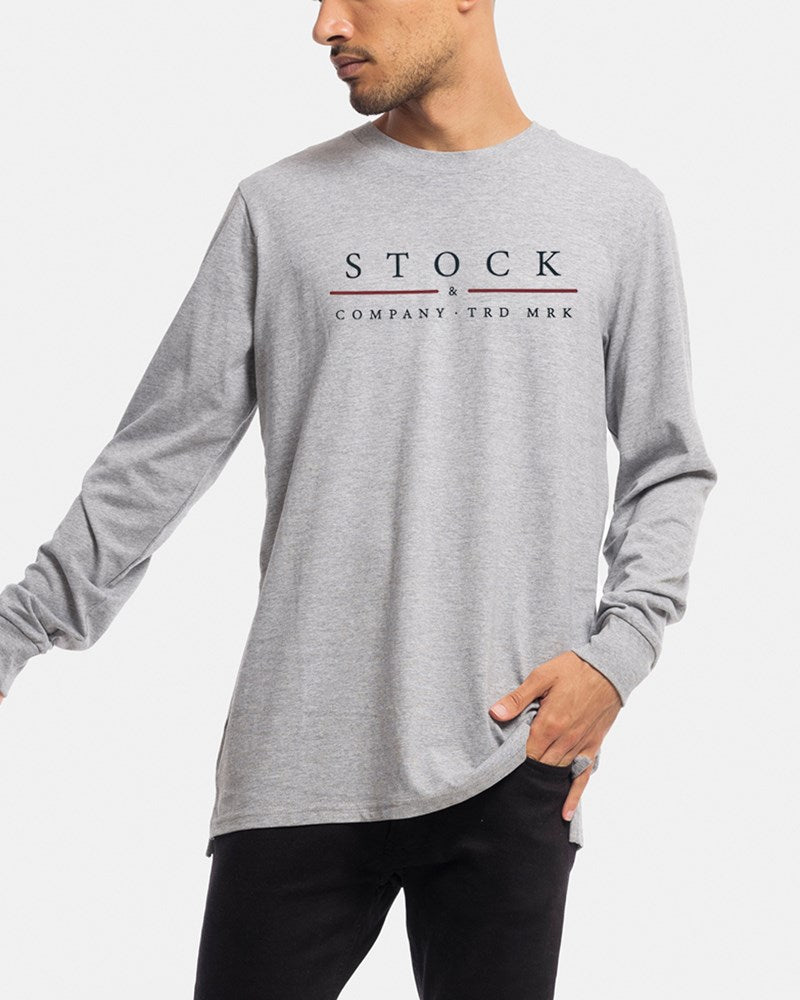 Red Line Long Sleeve Tee