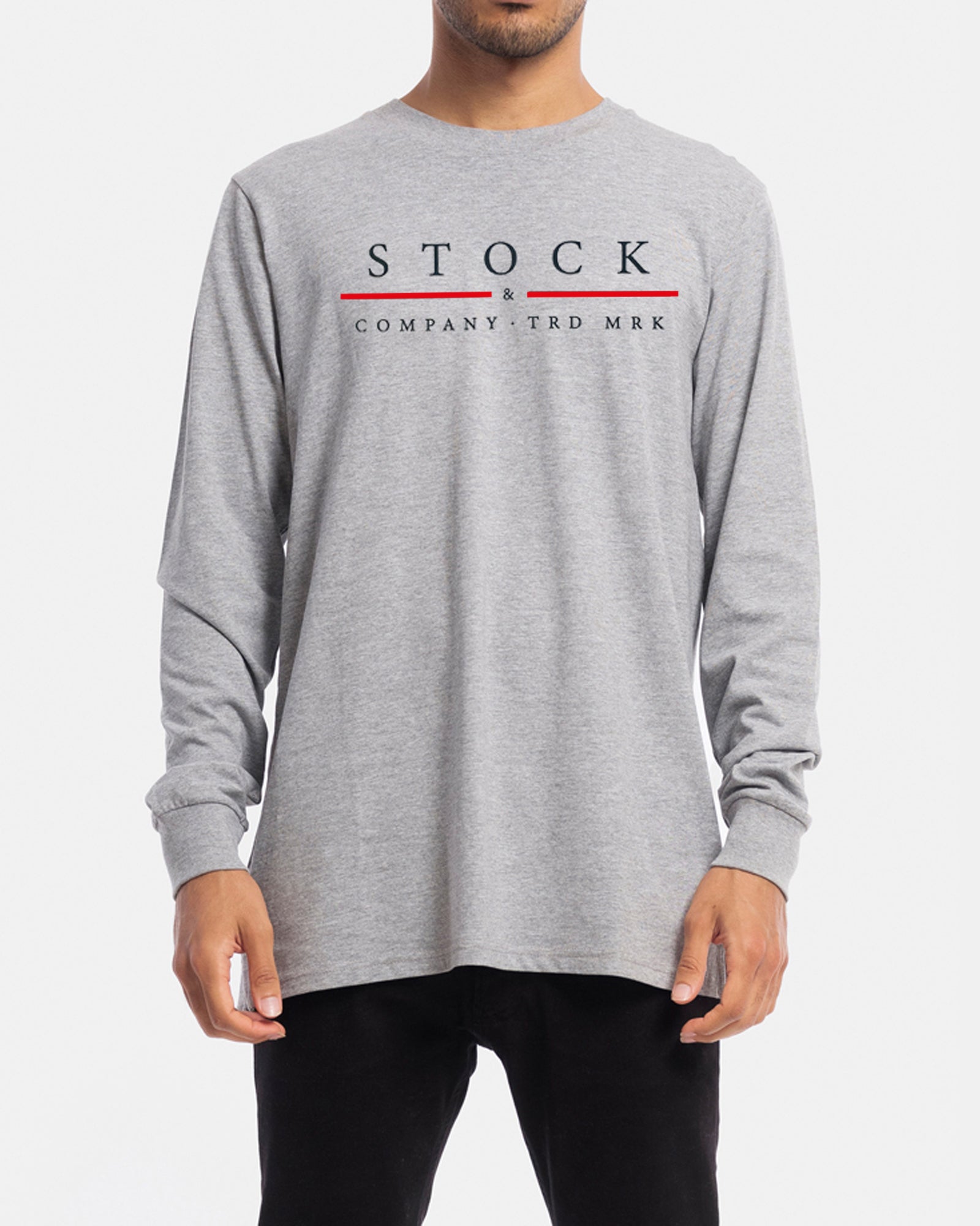 Red Line Long Sleeve Tee