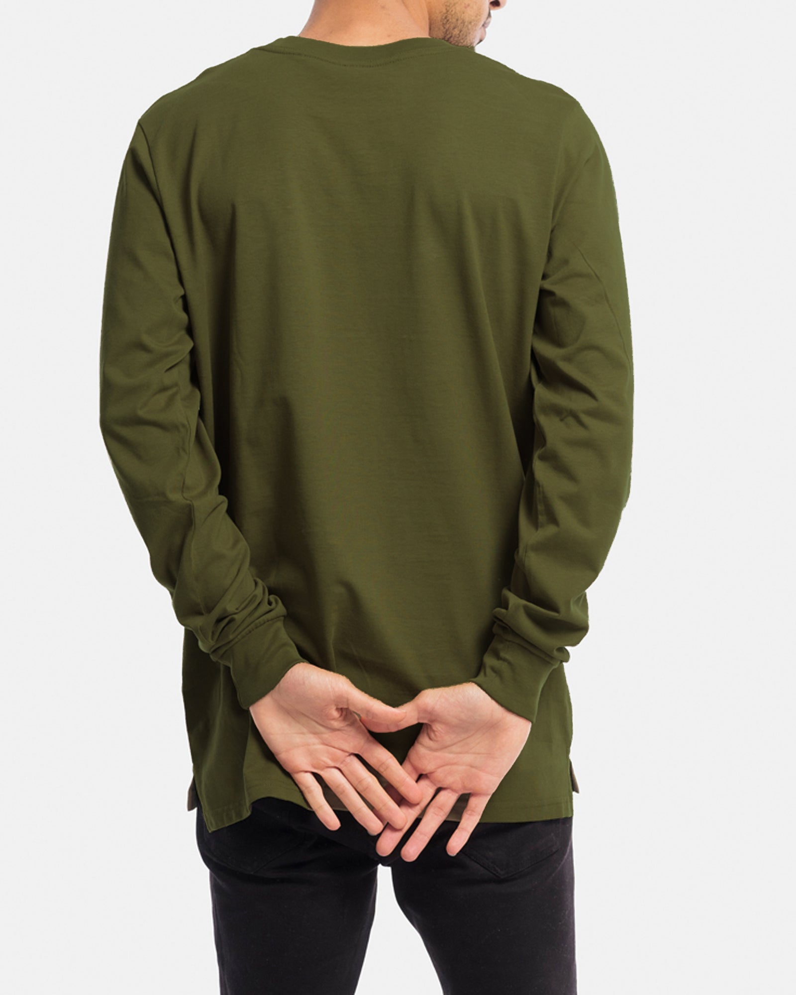 Red Line Long Sleeve Tee