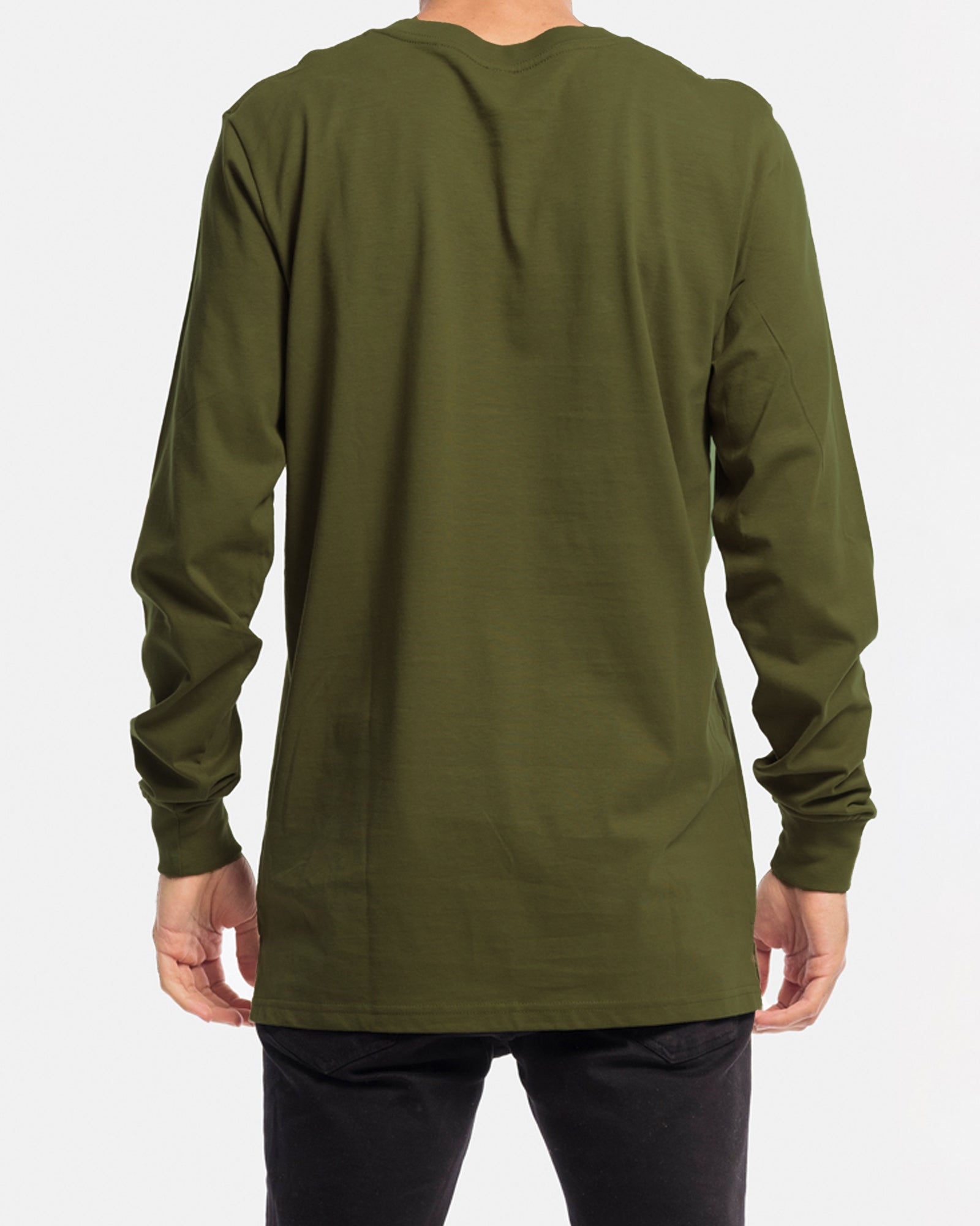 Red Line Long Sleeve Tee