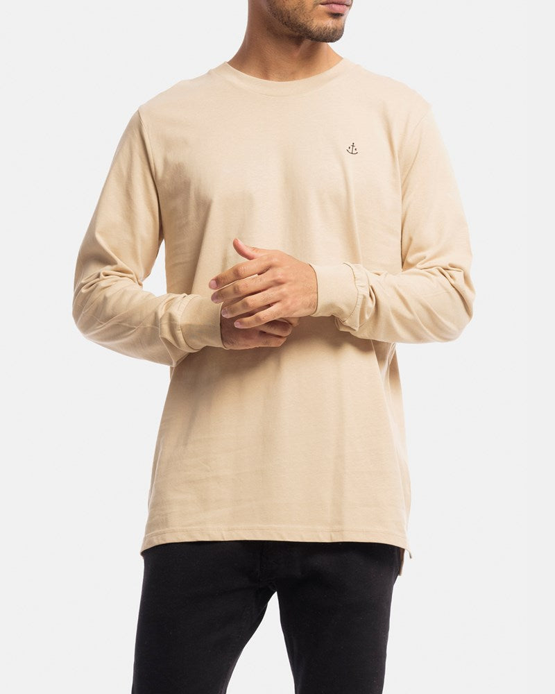 Stock & Co Anchor Embroidery Long Sleeve Tee