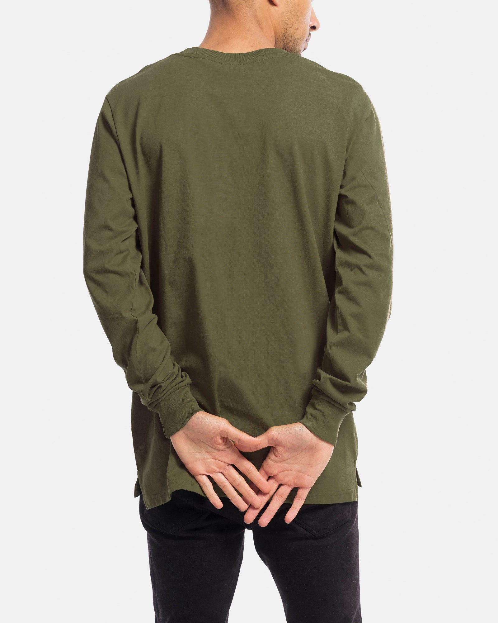 Stock & Co Anchor Embroidery Long Sleeve Tee