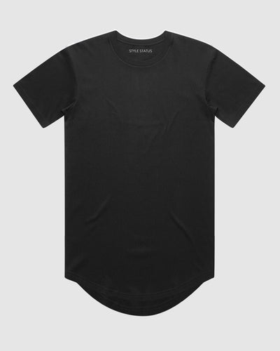Status Curved Hem Tee