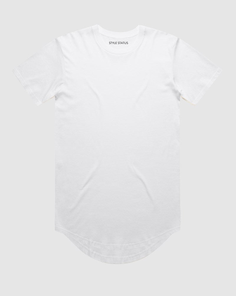 Status Curved Hem Tee