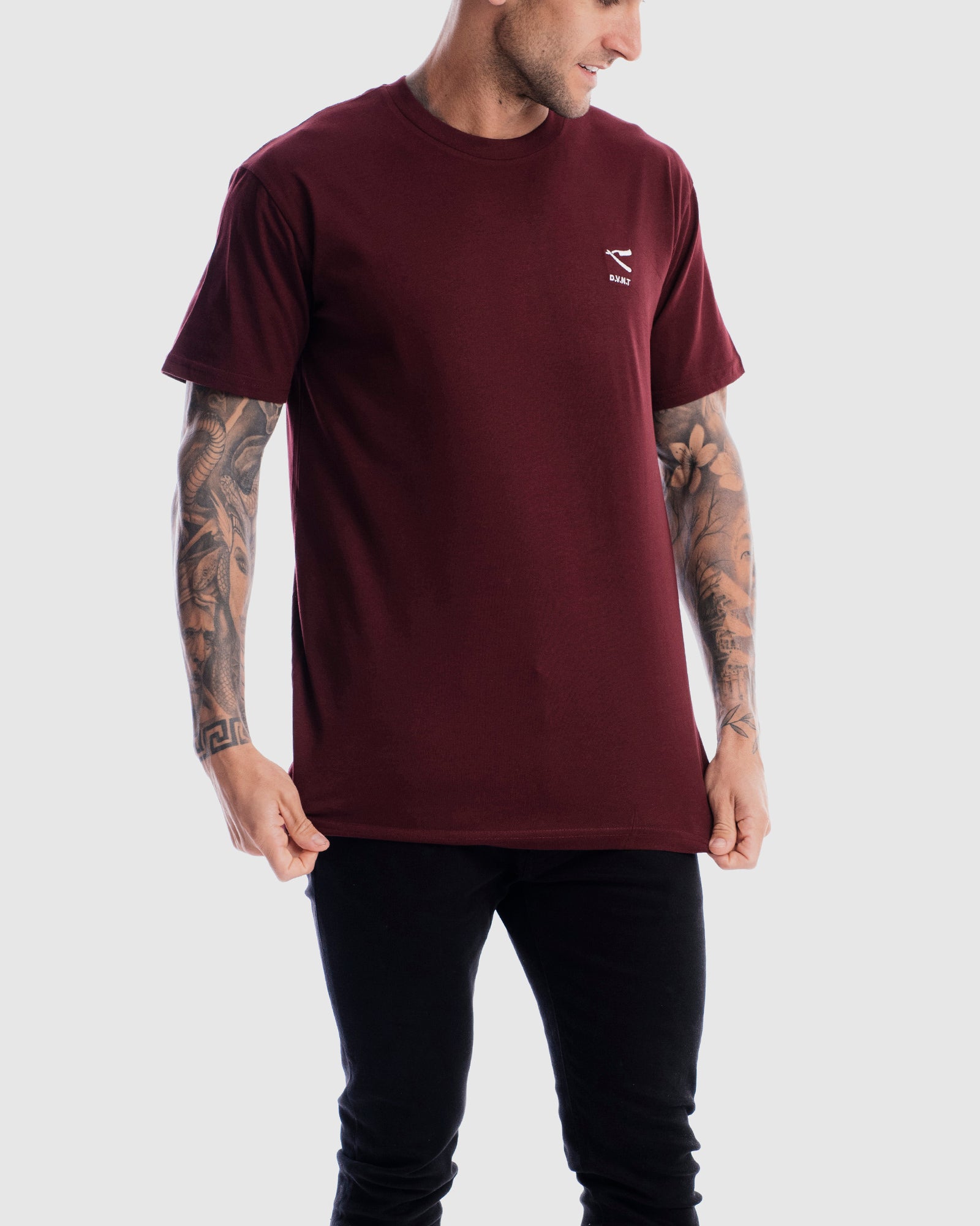 Cut Throat Embroidery Tee