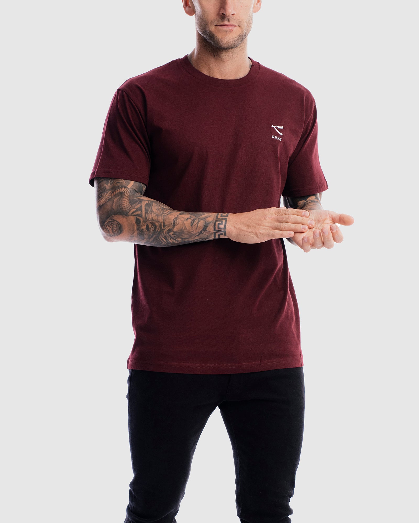 Cut Throat Embroidery Tee