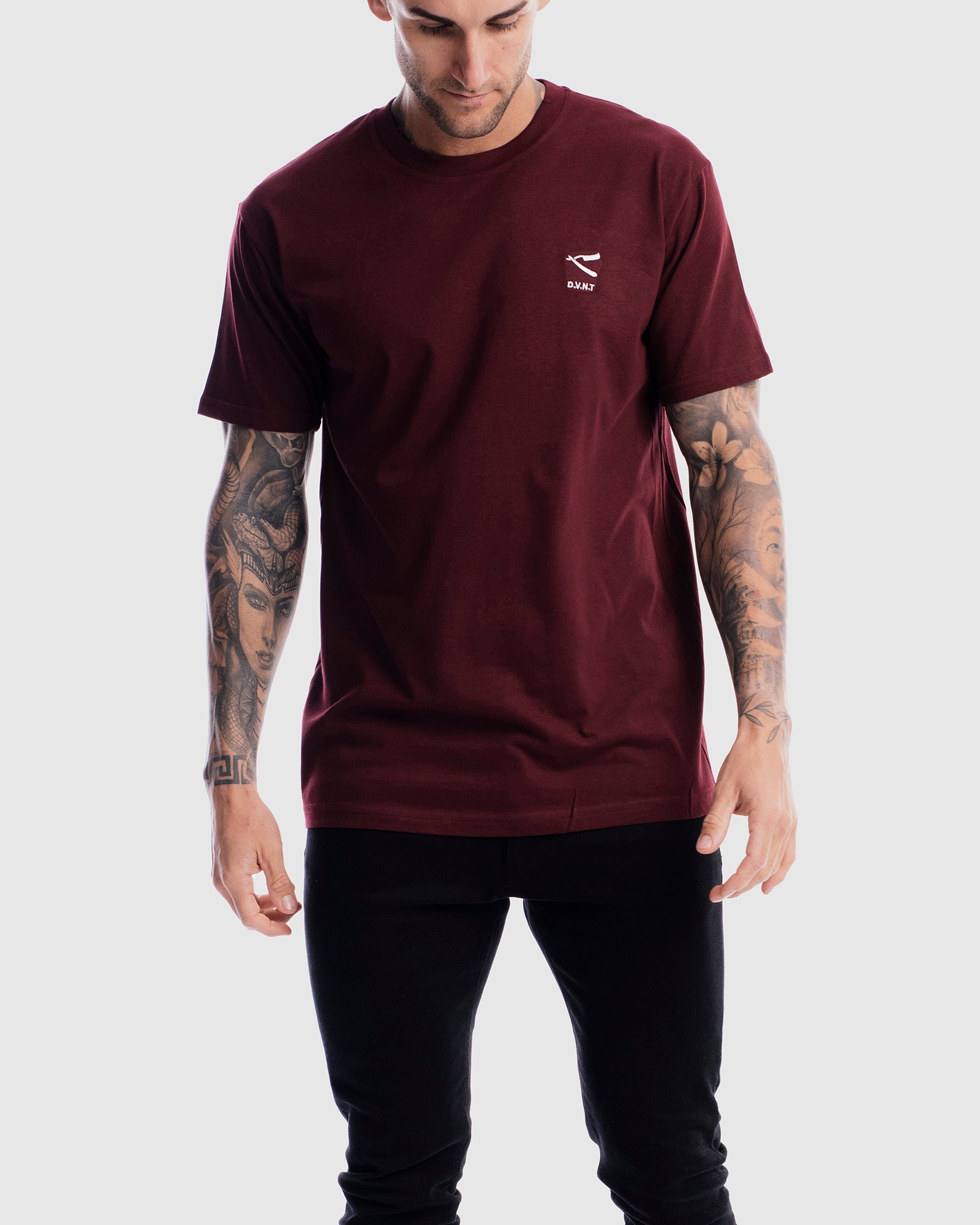 Cut Throat Embroidery Tee