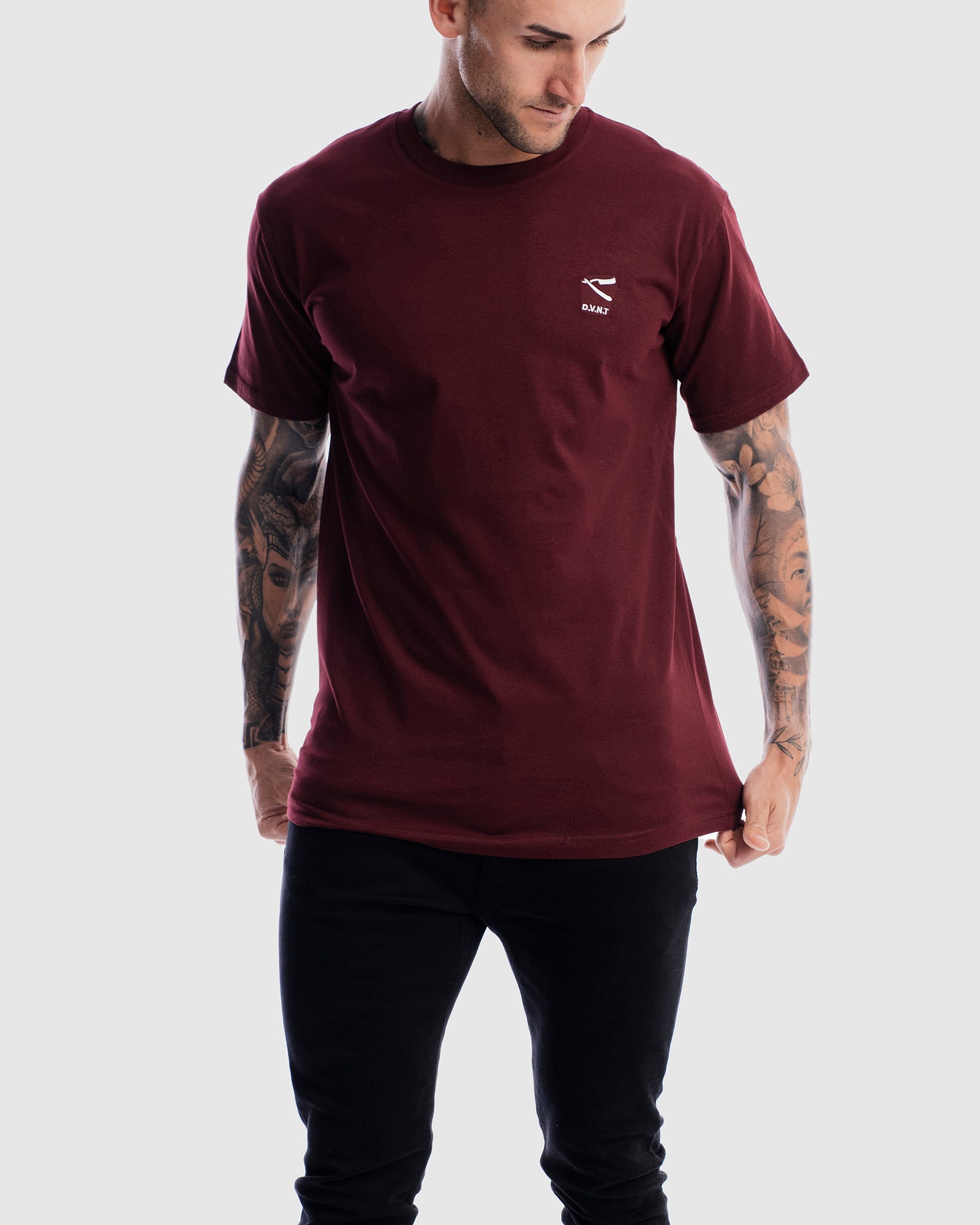 Cut Throat Embroidery Tee