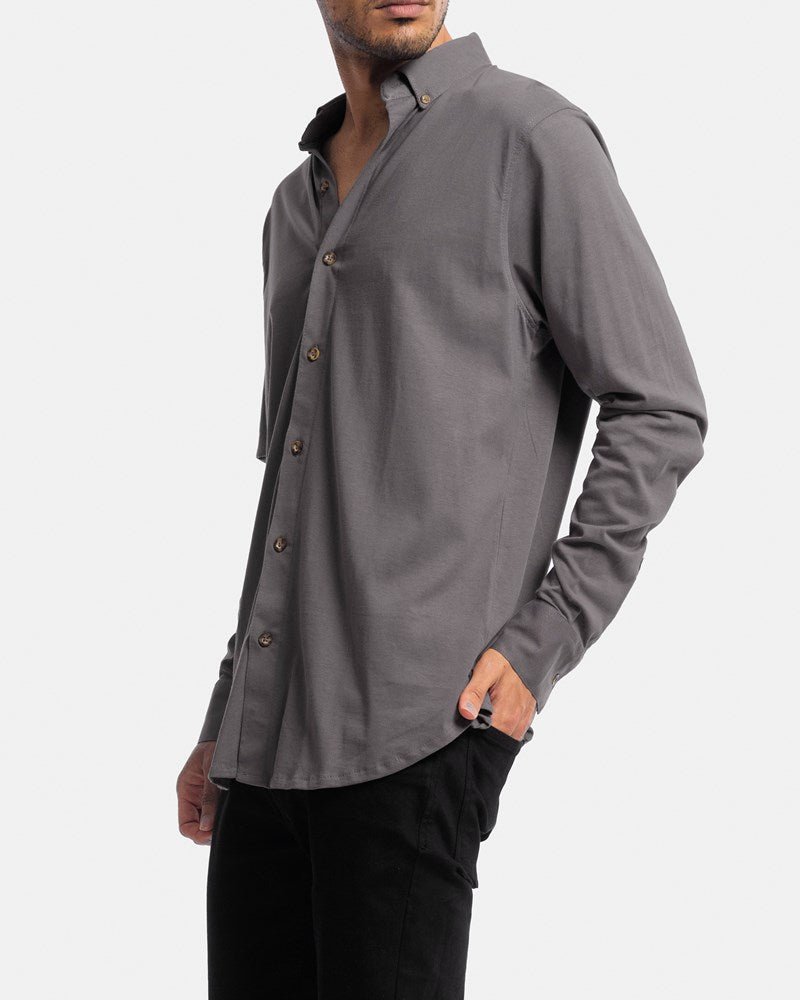 Long Sleeve Jersey Dress Shirt