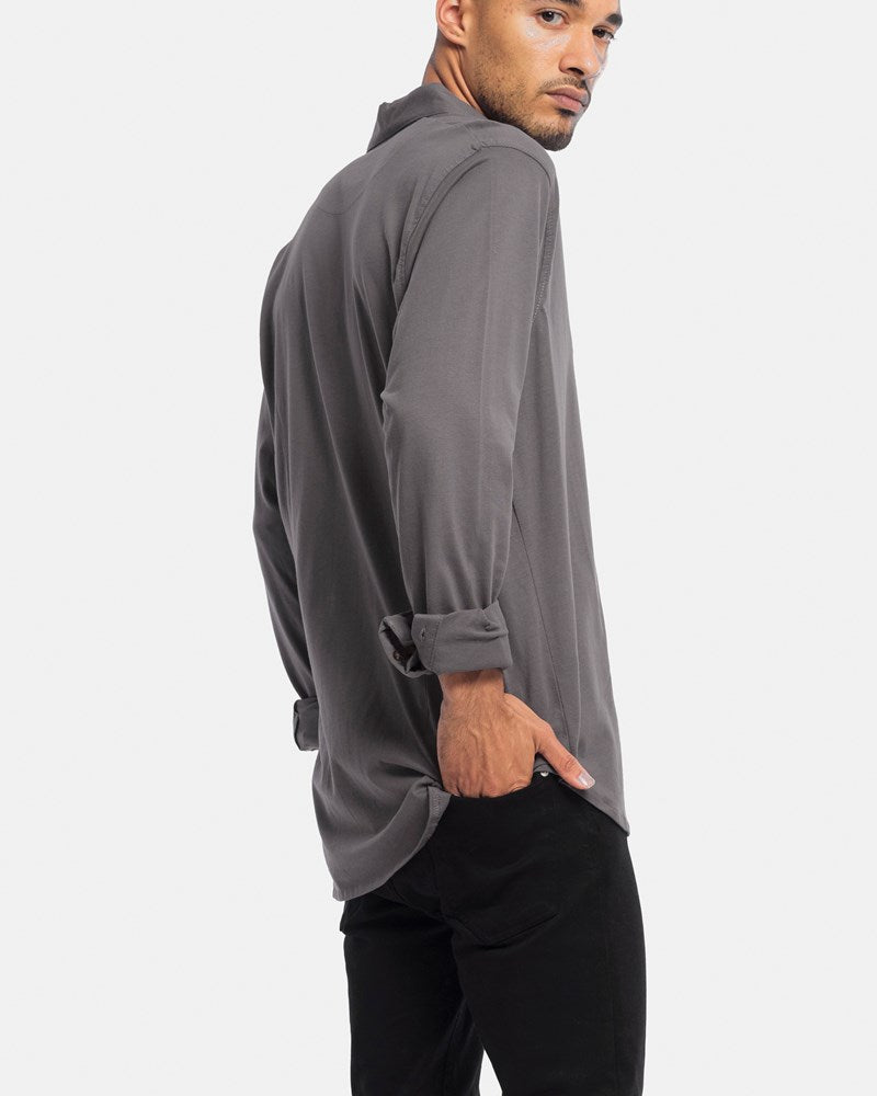 Long Sleeve Jersey Dress Shirt