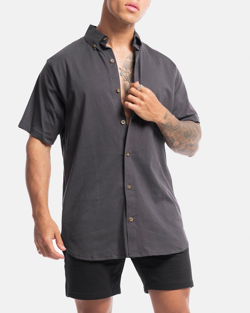 Short Sleeve Jersey Dress Shirt