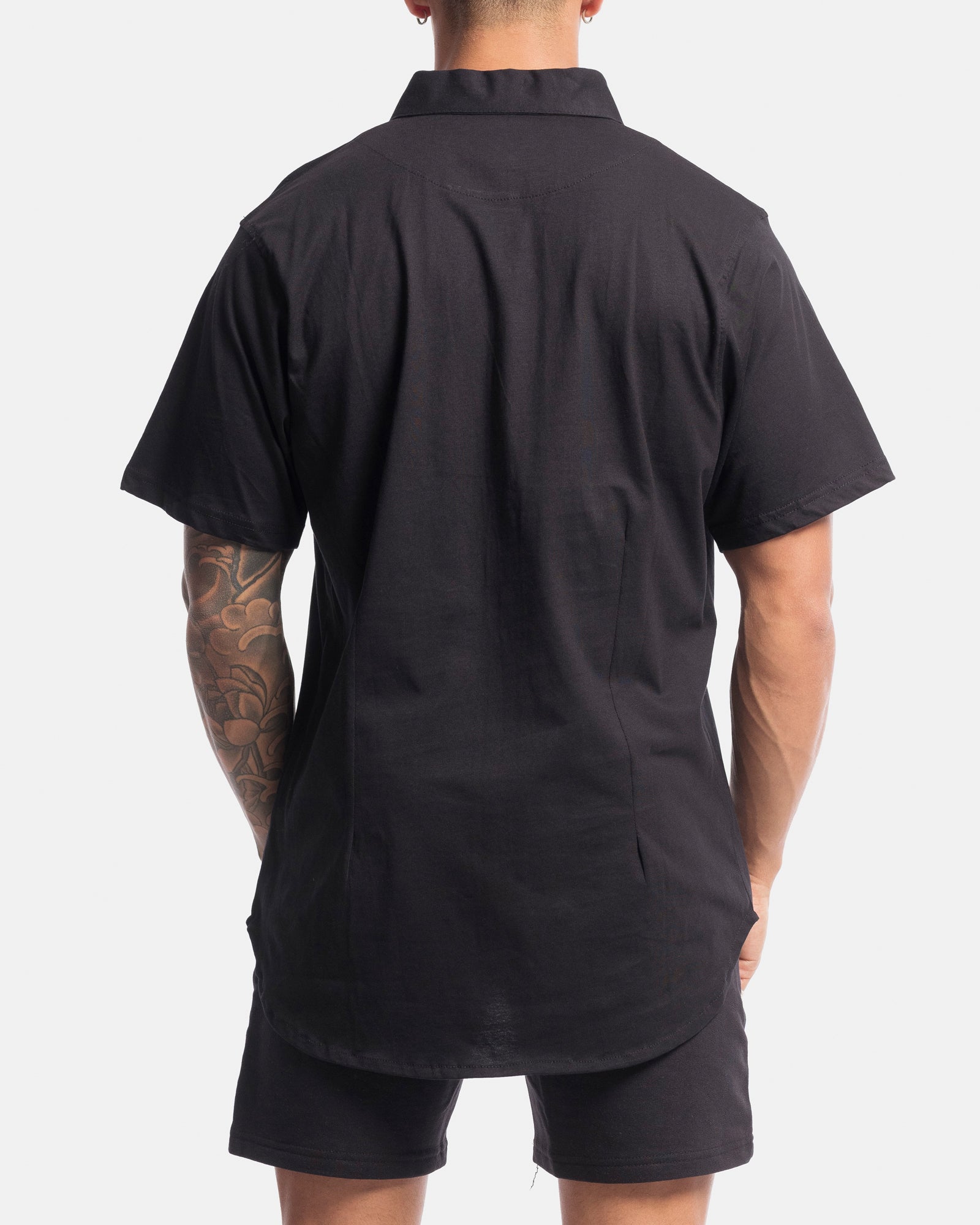 Short Sleeve Jersey Dress Shirt