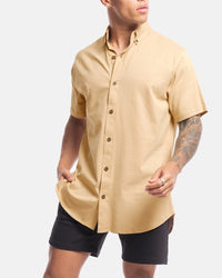 Short Sleeve Jersey Dress Shirt