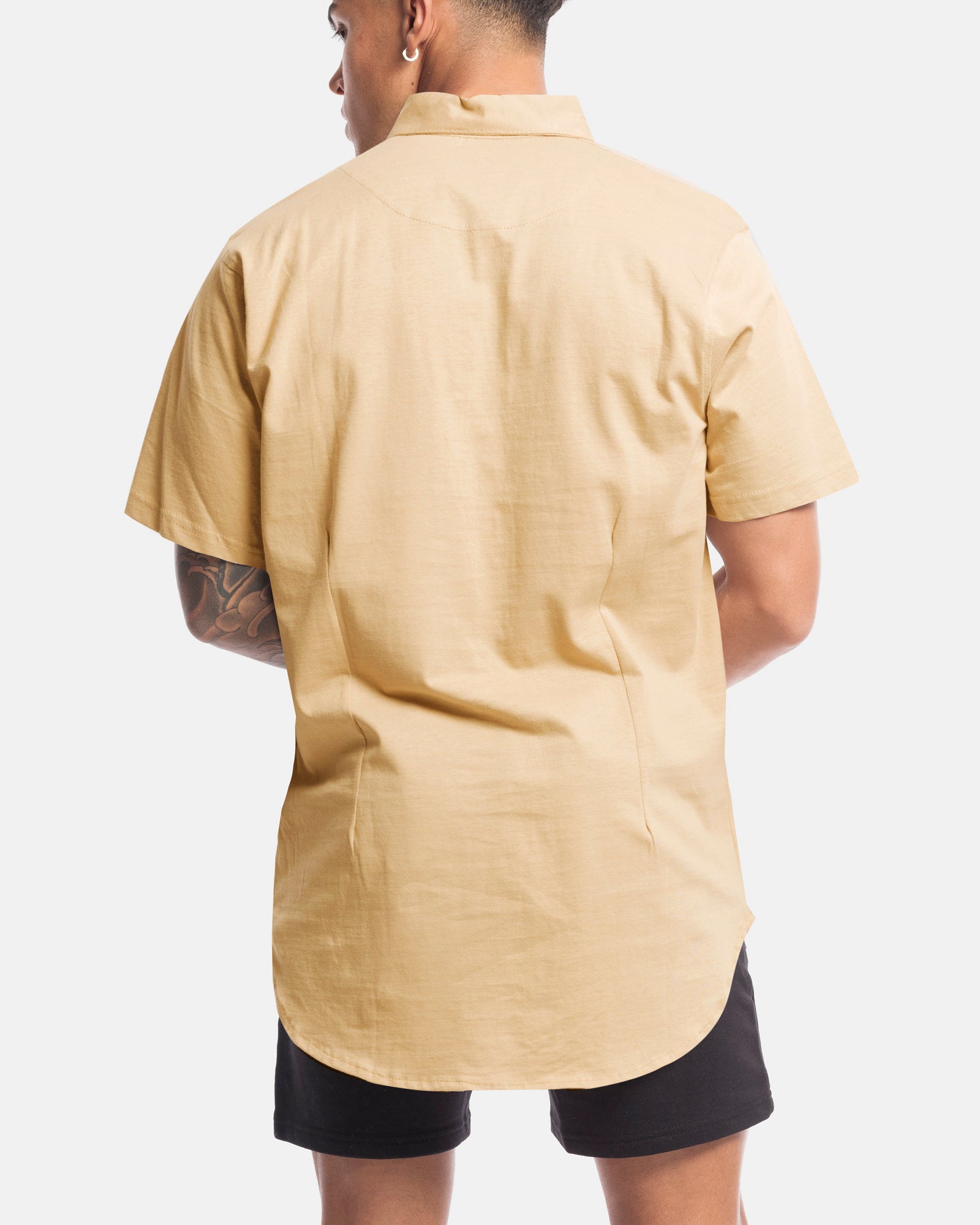 Short Sleeve Jersey Dress Shirt