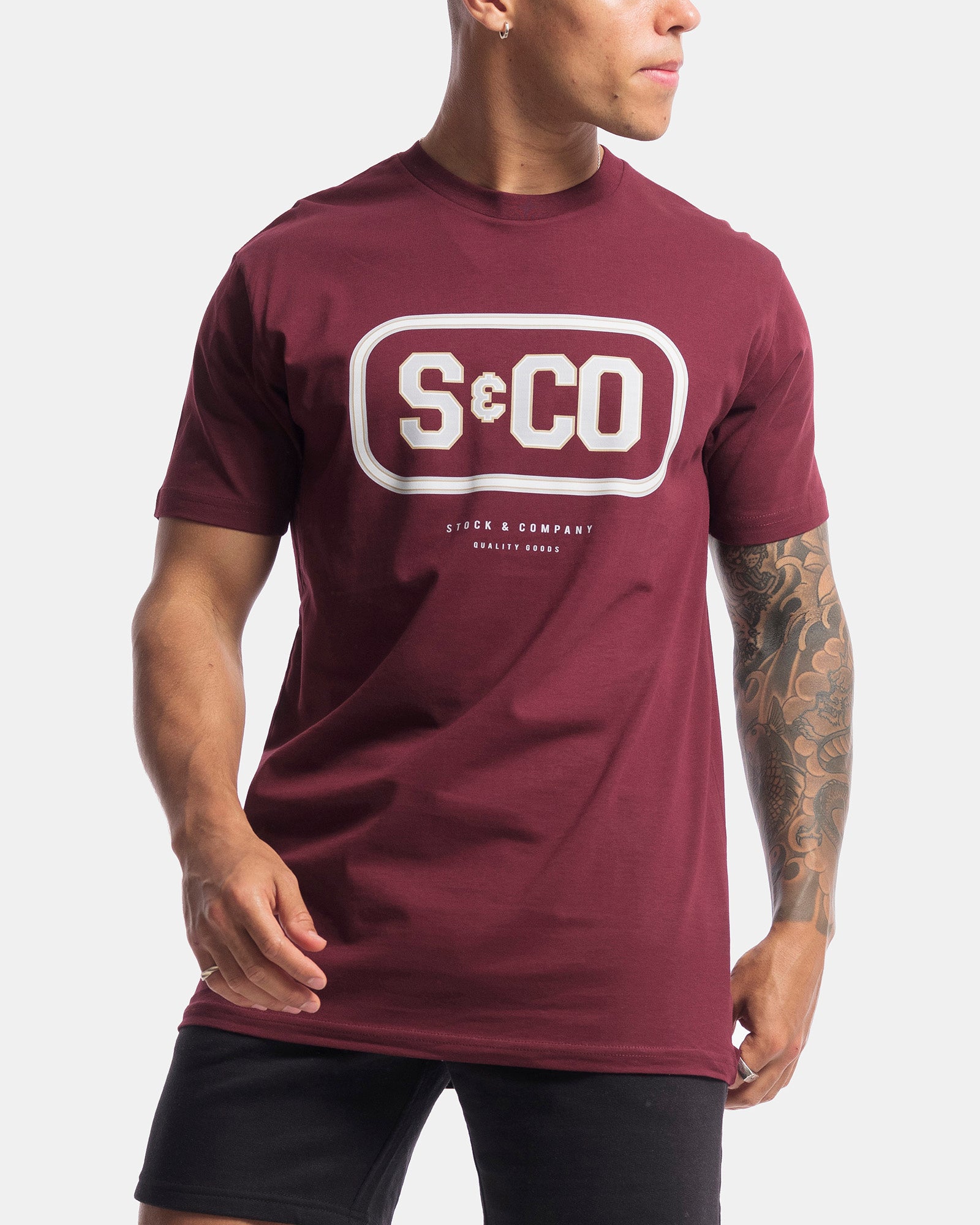 Monogram Varsity Tee