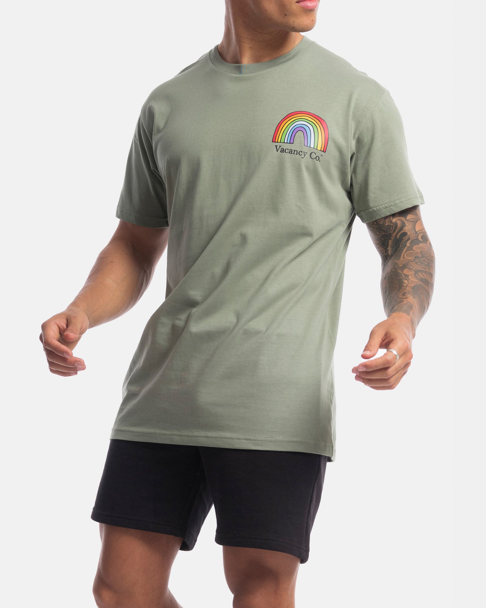 Hand-drawn Rainbow Tee