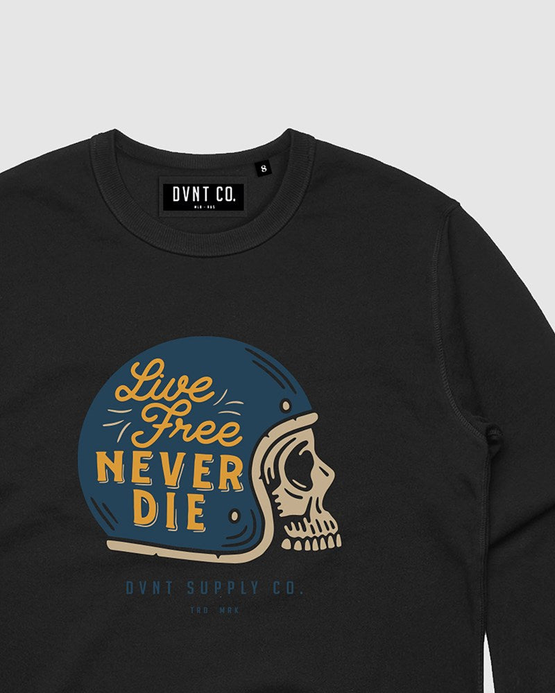 Live Free Crewneck - Youth