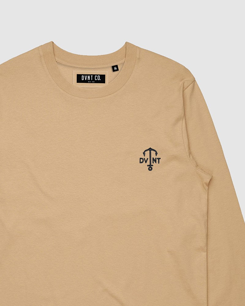 Anchor Embroidery Long Sleeve - Youth