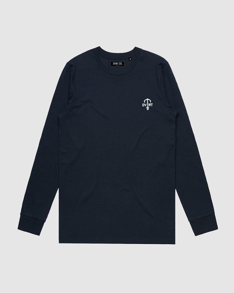 Anchor Embroidery Long Sleeve - Youth