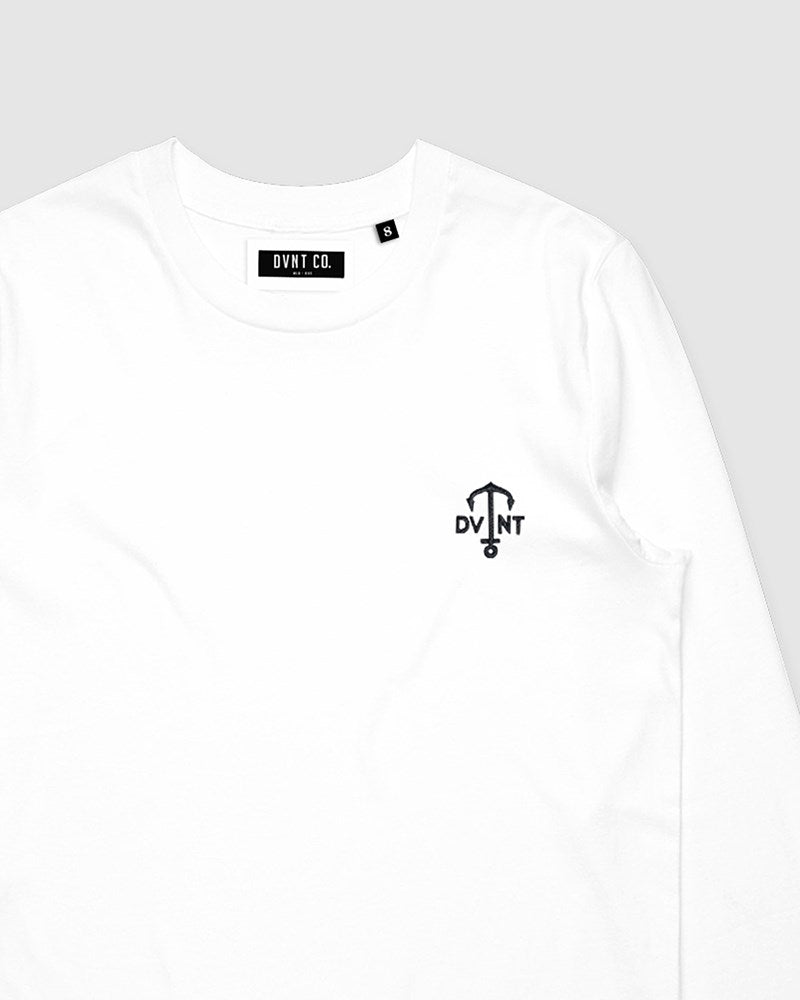 Anchor Embroidery Long Sleeve - Youth