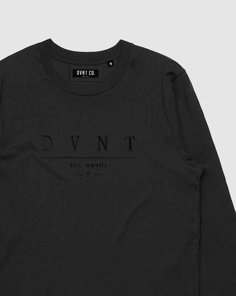 Deluxe Mono Embroidery Long Sleeve - Youth