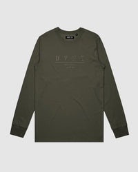 Deluxe Mono Embroidery Long Sleeve - Youth
