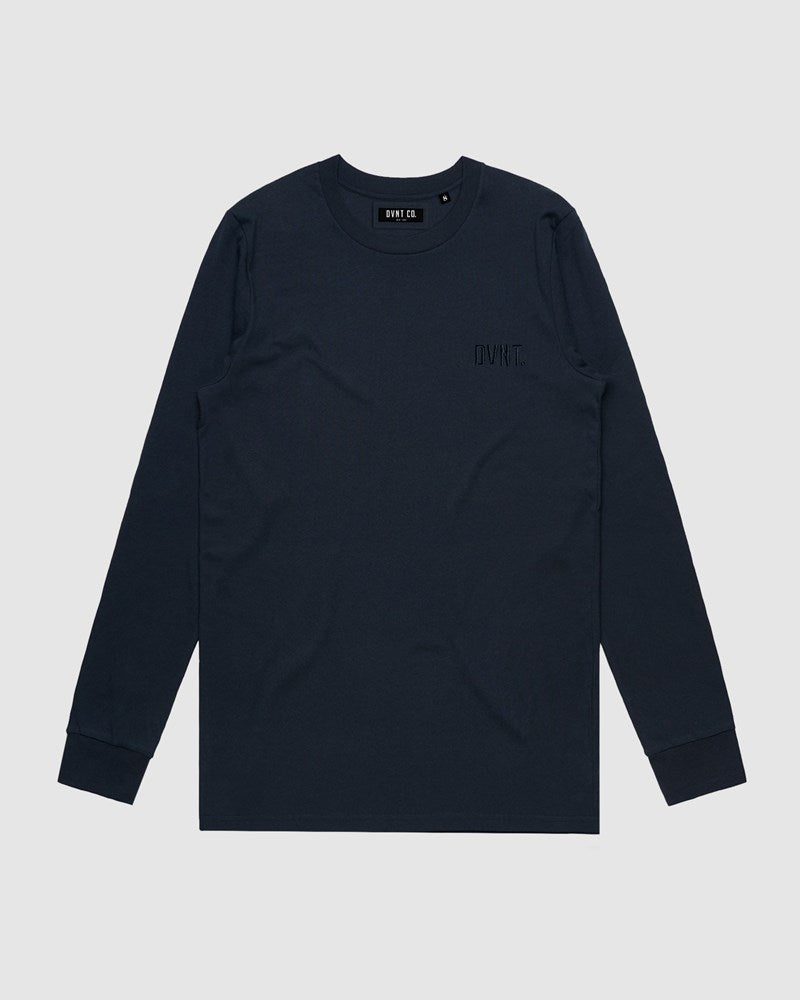 Drop Mono Embroidery Long Sleeve - Youth