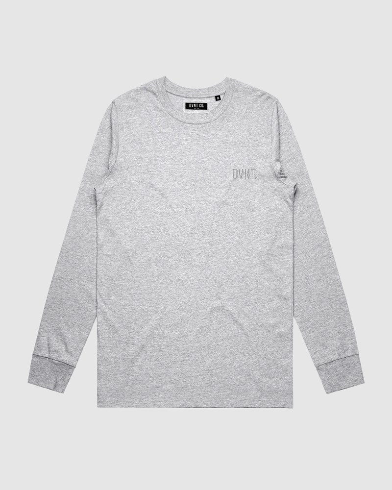 Drop Mono Embroidery Long Sleeve - Youth