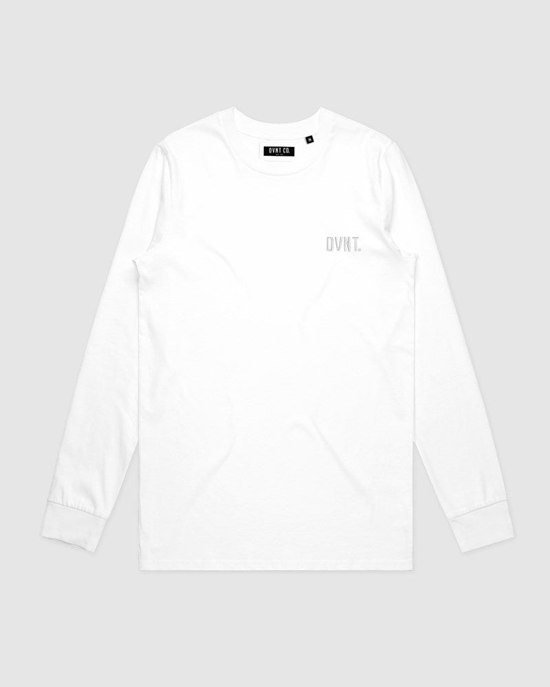 Drop Mono Embroidery Long Sleeve - Youth