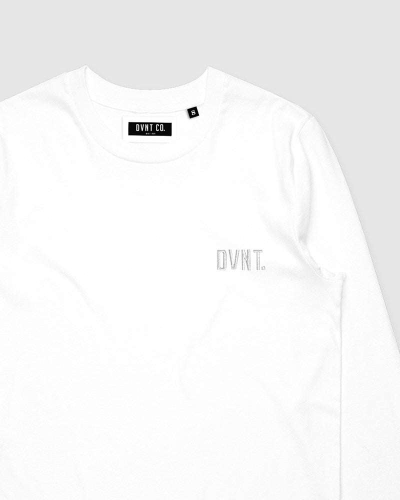 Drop Mono Embroidery Long Sleeve - Youth