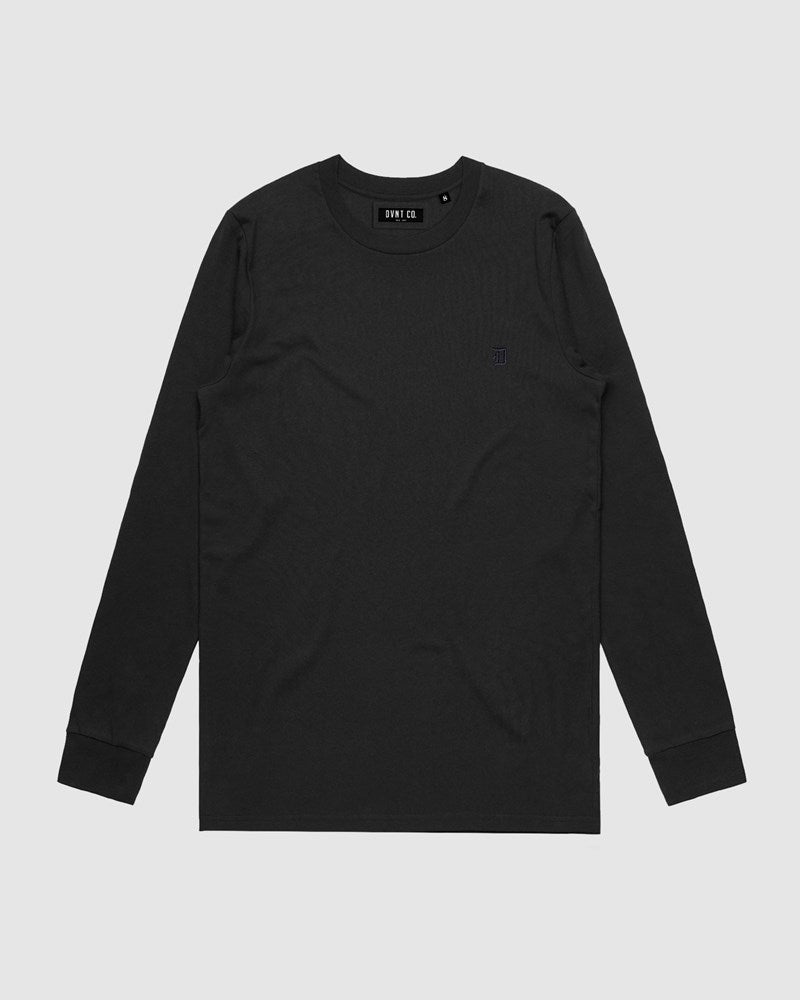 Classic Mono Embroidery Long Sleeve - Youth