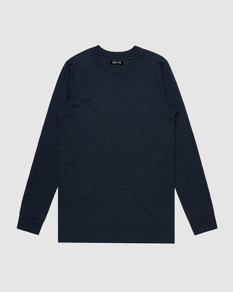 Classic Mono Embroidery Long Sleeve - Youth