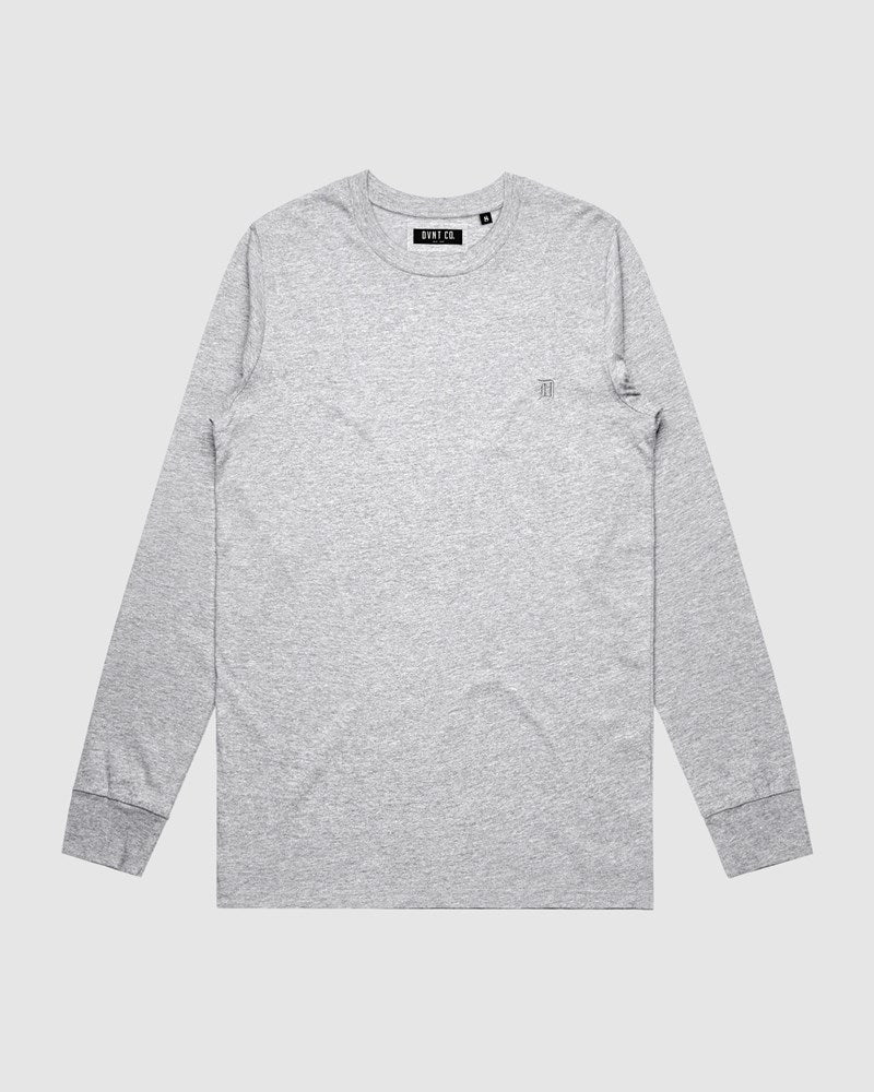 Classic Mono Embroidery Long Sleeve - Youth