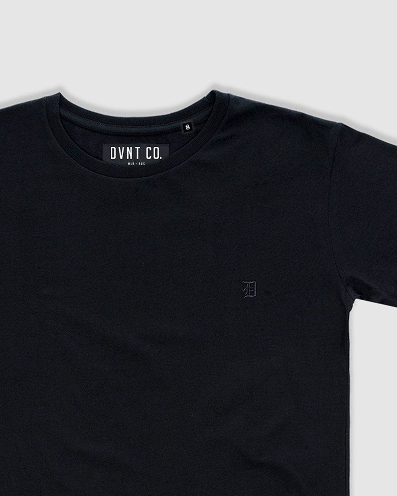 Classic Mono Embroidery Tee - Youth