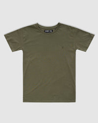 Classic Mono Embroidery Tee - Youth
