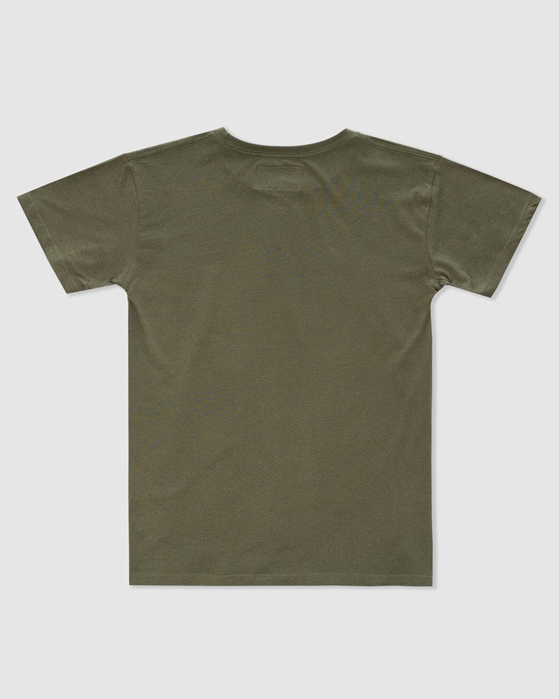 Classic Mono Embroidery Tee - Youth