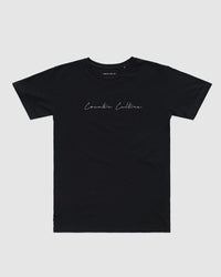 Autograph Embroidery Tee - Youth