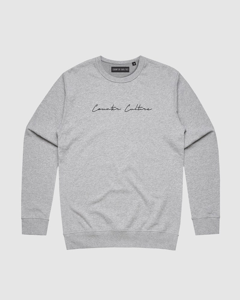 Autograph Embroidery Crewneck - Youth