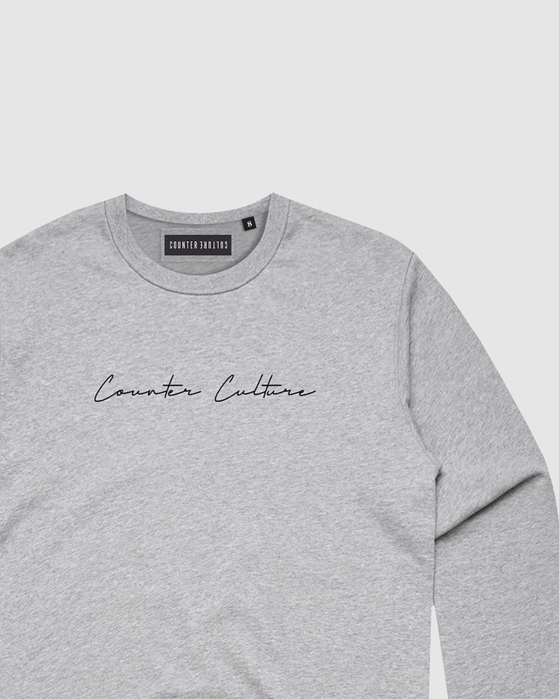 Autograph Embroidery Crewneck - Youth