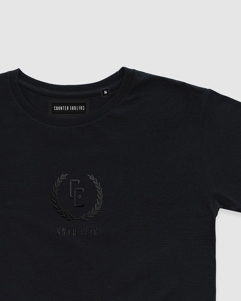 Garland Mono Embroidery Tee - Youth