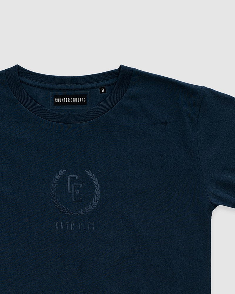 Garland Mono Embroidery Tee - Youth