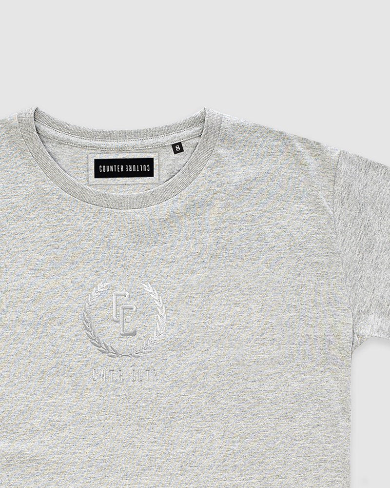 Garland Mono Embroidery Tee - Youth