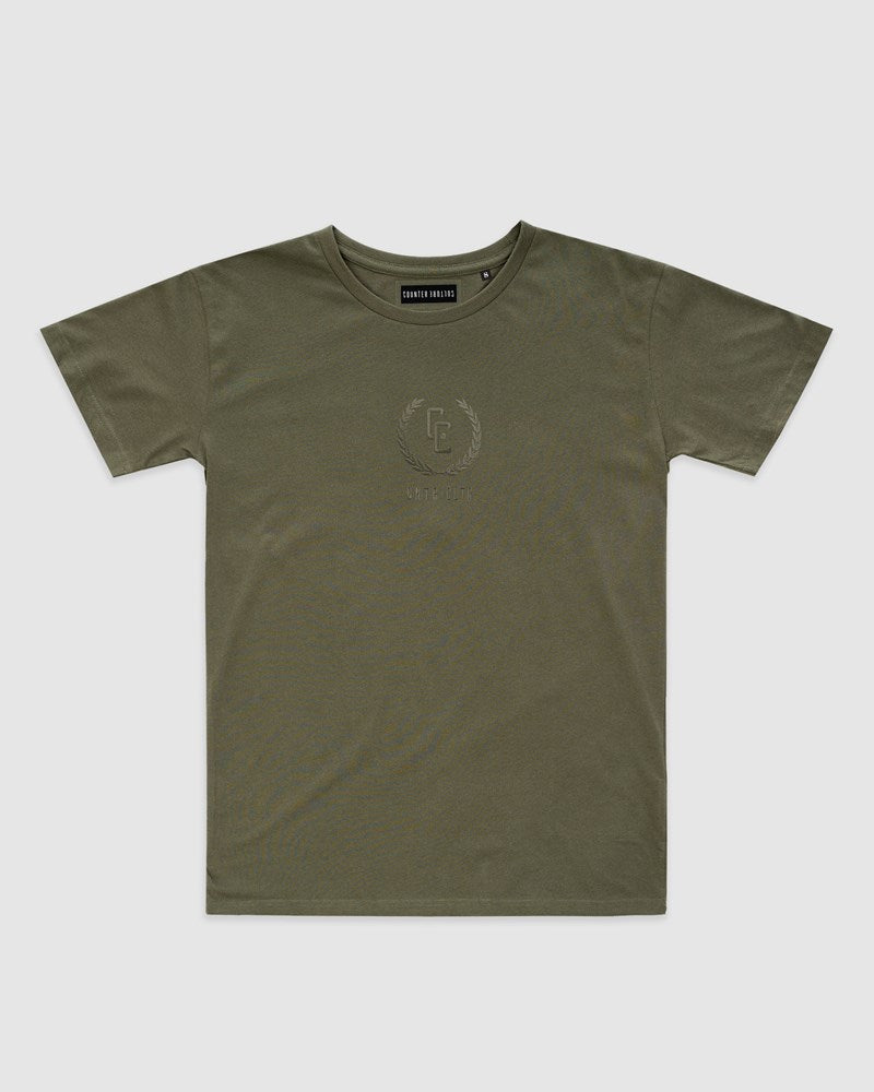 Garland Mono Embroidery Tee - Youth