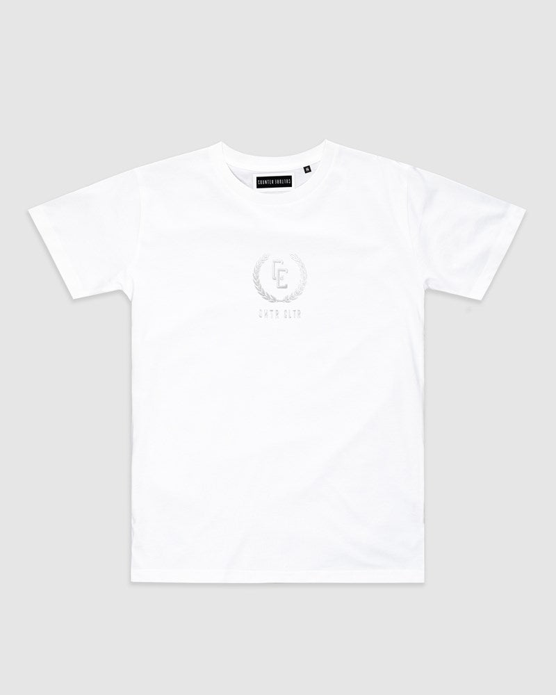 Garland Mono Embroidery Tee - Youth