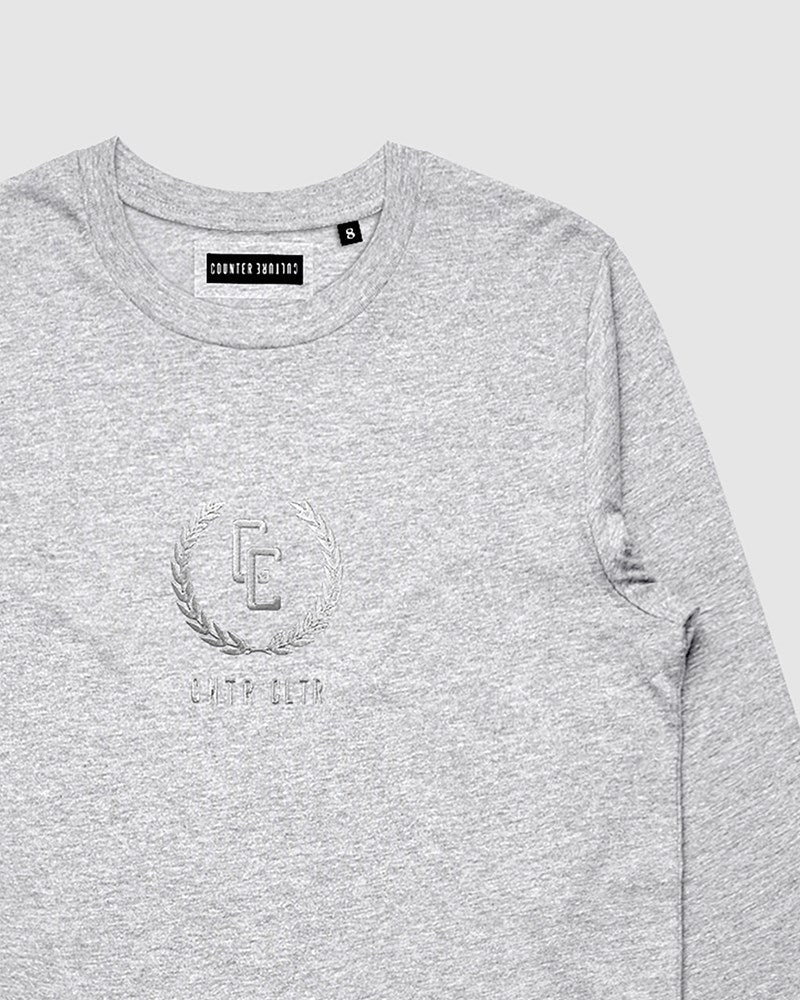 Garland Mono Embroidery Long Sleeve - Youth
