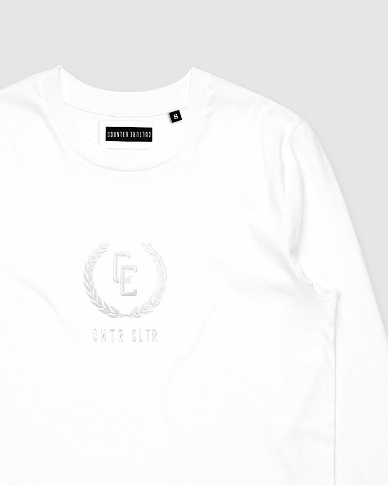 Garland Mono Embroidery Long Sleeve - Youth
