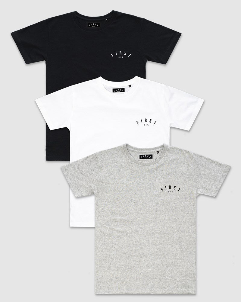 3-Pack Core Crest Tee - Youth