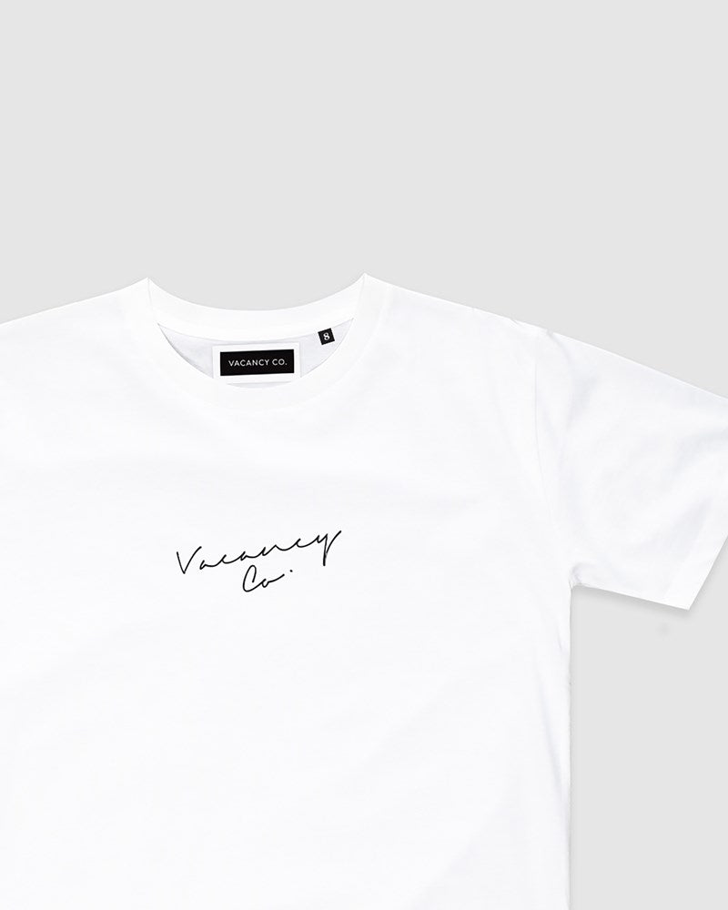 Coy Embroidery Tee - Youth